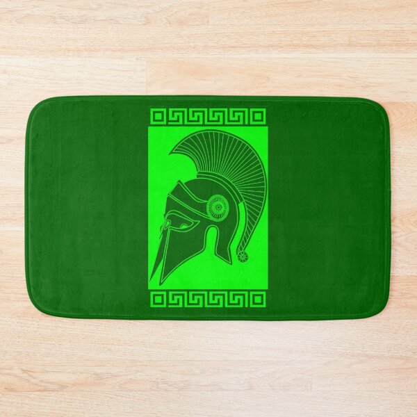 Item preview, Spartan helmet green designed and sold by SueKnox.