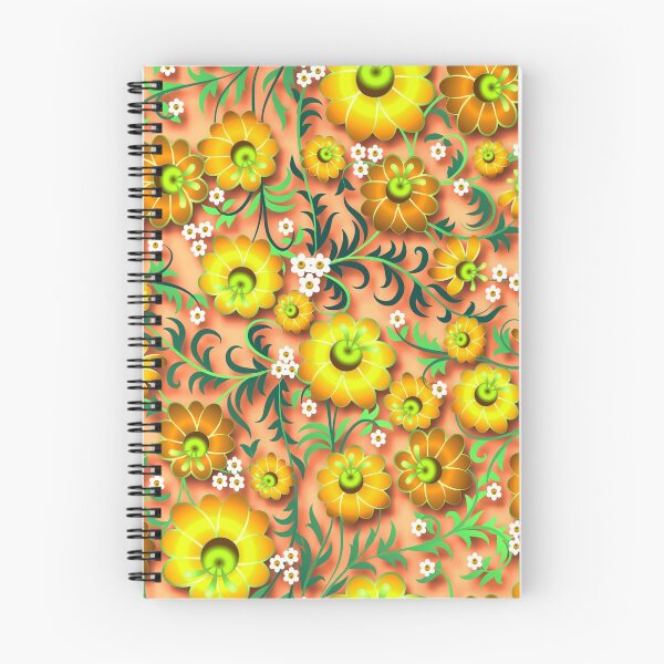 Item preview, khokhloma flower yellow designed and sold by Aleks96.