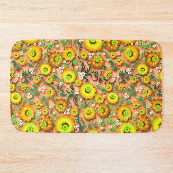 Item preview, khokhloma flower yellow designed and sold by Aleks96.