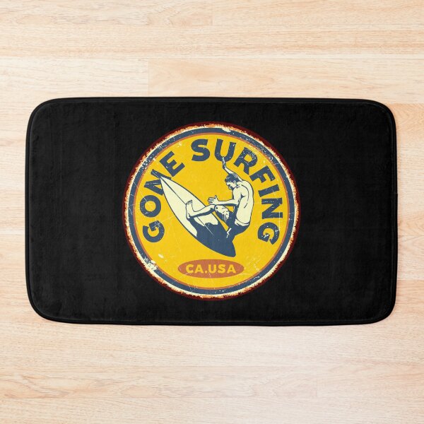 Item preview, Retro Gone Surfing Tag designed and sold by Vector Scout Lab.