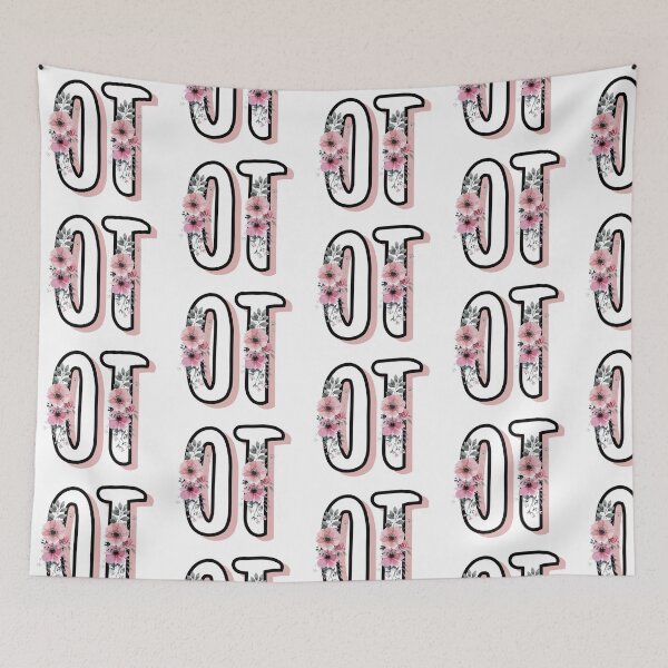 Item preview, Floral Occupational Therapy | OT | Occupational Therapist  designed and sold by Violet Treasures.
