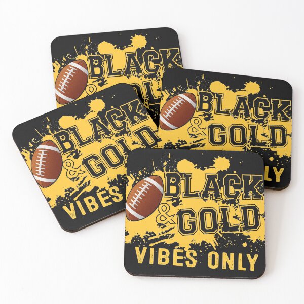 Item preview, Black Gold Game Day For High School Football Group Fans designed and sold by bucktundBr.