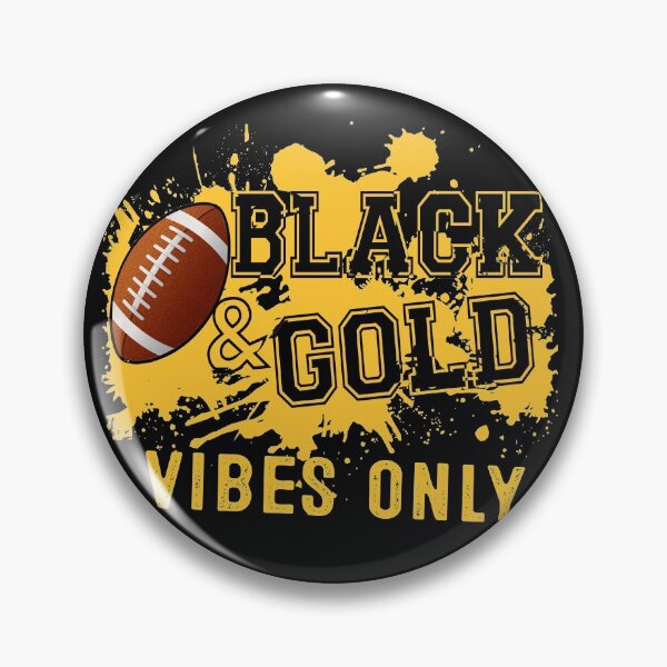 Item preview, Black Gold Game Day For High School Football Group Fans designed and sold by bucktundBr.