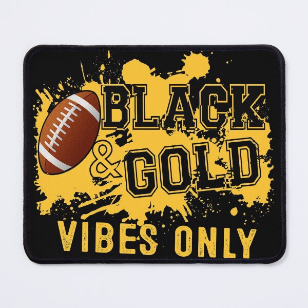 Item preview, Black Gold Game Day For High School Football Group Fans designed and sold by bucktundBr.