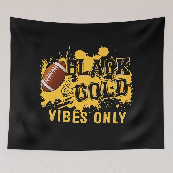 Item preview, Black Gold Game Day For High School Football Group Fans designed and sold by bucktundBr.