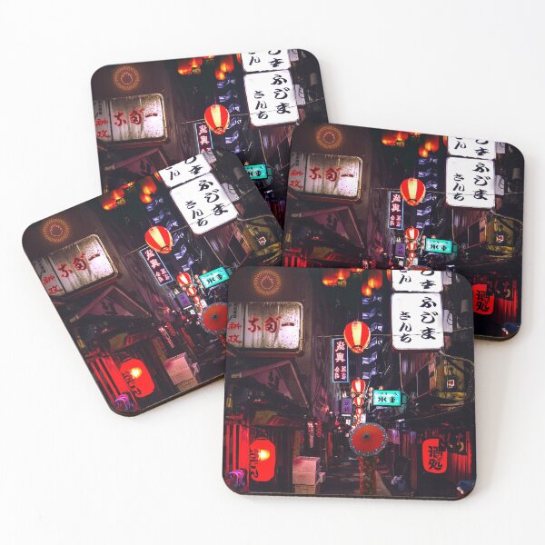 Item preview, Walk along the night Japanese streets designed and sold by Butterfly-Dream.