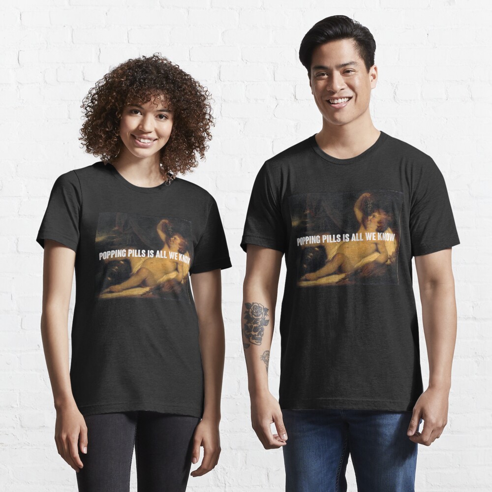 Popping Pills T Shirt By Crisalfa Redbubble popping pills t shirt by crisalfa redbubble