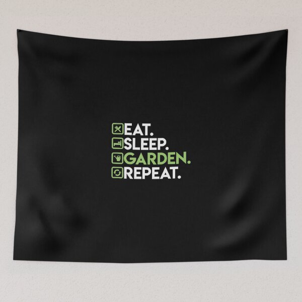 Item preview, Eat Sleep Garden Repeat Gardening Gift For Gardeners designed and sold by kandelal.
