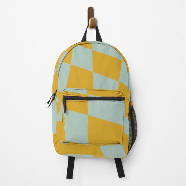 Vista previa del artículo con la obra «Tablero de ajedrez ondulado verde gris ópalo dorado y amarillo», diseñado y vendido por likebakerdo.