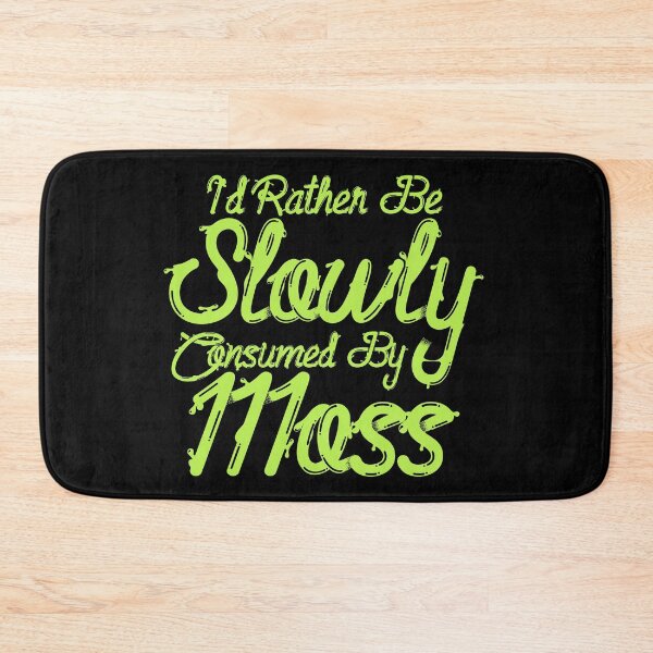 Item preview, I'd Rather Be Slowly Consumed By Moss, Funny sticker for bumper Sticker designed and sold by creativitygood.
