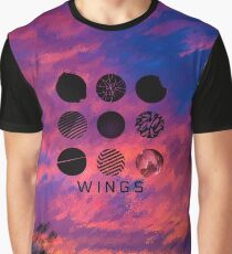 BTS - Sonnenuntergang Grafik T-Shirt