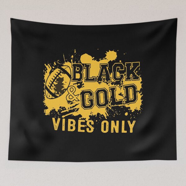 Item preview, Black Gold Game Day For High School Football Group Fans designed and sold by bucktundBr.