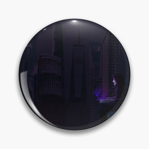 Item preview, Hacker attack - City in search of light designed and sold by Butterfly-Dream.
