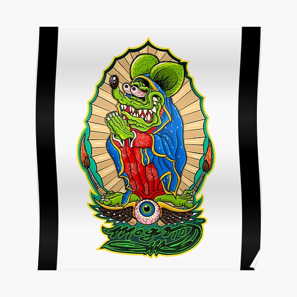 Rat fink Poster by MillerFrank