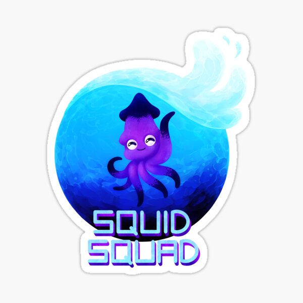 Item preview, Squid Squad CuttleFish designed and sold by SquidDSquad.