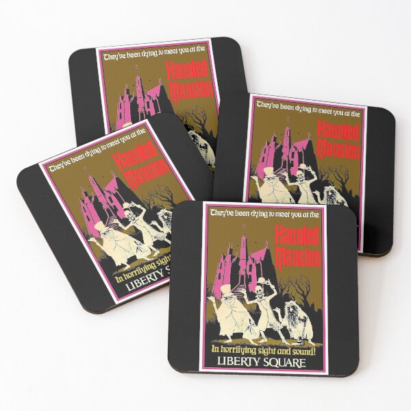 Item preview, The Haunted Mansion Halloween Edward Gracey Mansion Discovered Property Evil Advertising Print Gift For Birthday designed and sold by HauntedMansione.