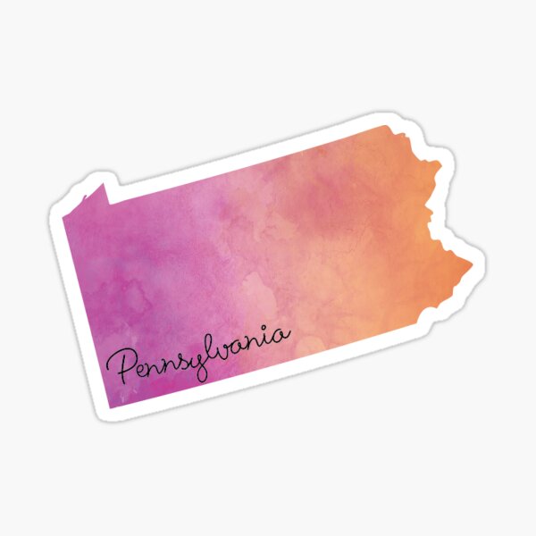 Pennsylvania Sticker Sticker