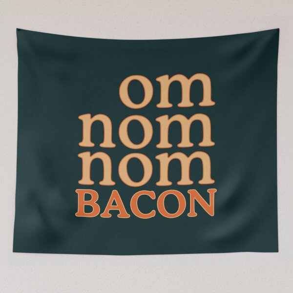 Item preview, Om Nom Nom Bacon designed and sold by CorentinTolisso.