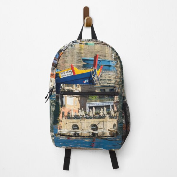 Item preview, Glossy Mediterranean Colours - Saint Julians Waterfront in Malta designed and sold by Georgia Mizuleva.