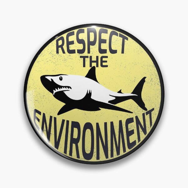 Item preview, Respect the environment shark design. designed and sold by NobelFashion.