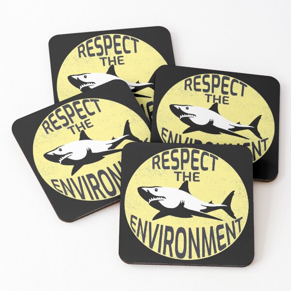Item preview, Respect the environment shark design. designed and sold by NobelFashion.