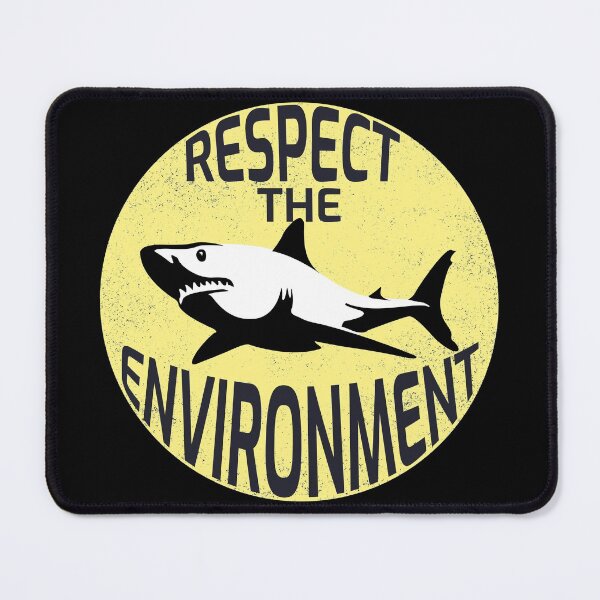 Item preview, Respect the environment shark design. designed and sold by NobelFashion.