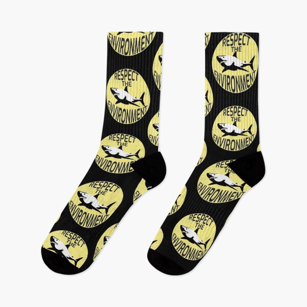 Item preview, Respect the environment shark design. designed and sold by NobelFashion.