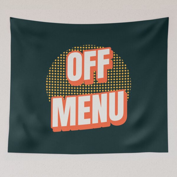 Item preview, OFF MENU   poppadoms or bread designed and sold by CorentinTolisso.