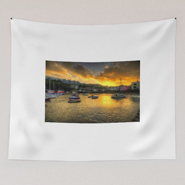 Item preview, Sunset over Ilfracombe Harbour  designed and sold by hawkie.