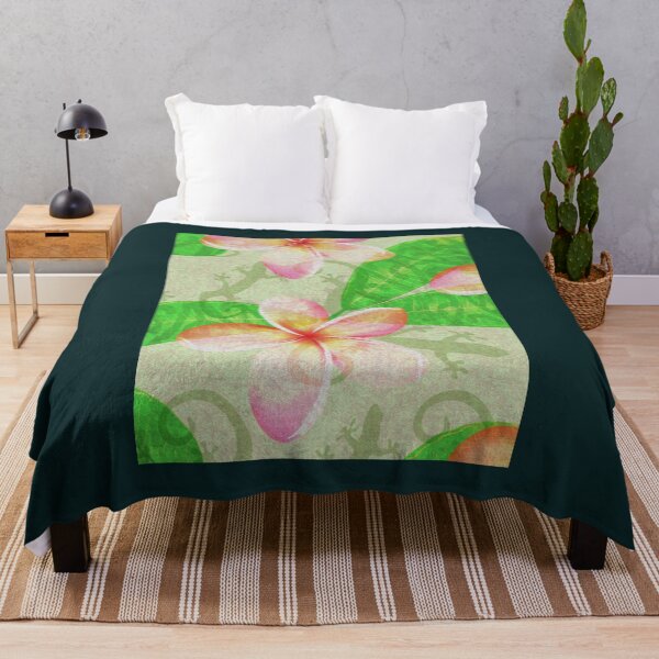Item preview, Polynesian Plumeria Tapa Print designed and sold by CorentinTolisso.