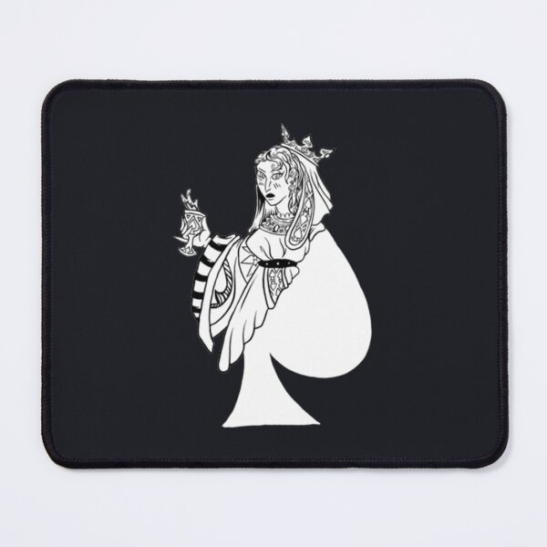 Item preview, Queen of Spades Black and White designed and sold by CorentinTolisso.