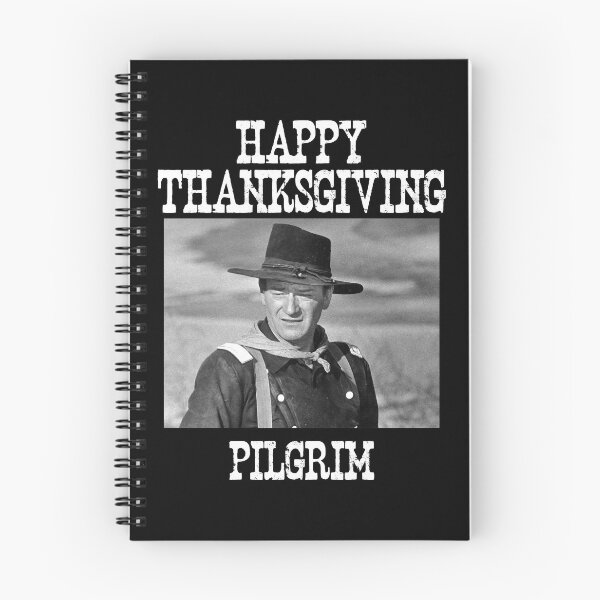 Item preview, John Wayne Happy ThanksGiving Pilgrims designed and sold by LiborHladik.