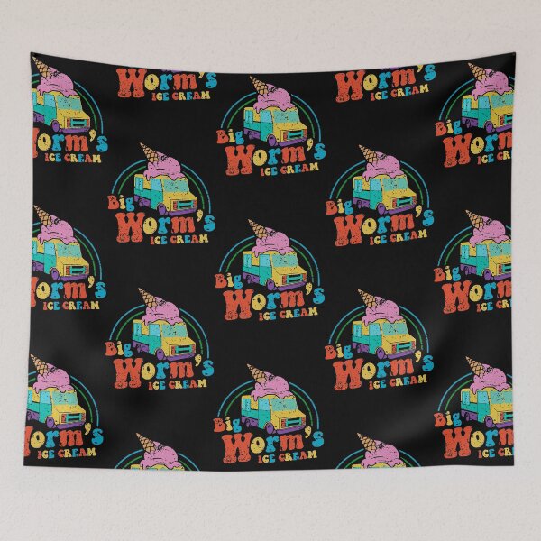 Item preview, Big Worms Ice Cream - Vintage  designed and sold by GarveKrissi1945.