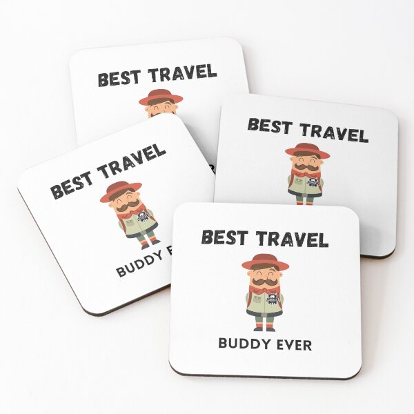 Item preview, Best Travel Buddy Ever designed and sold by CreativeMansion.