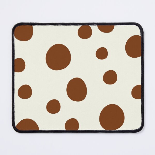 Item preview, Irregular polka dots pattern on cream color background designed and sold by Giree07.