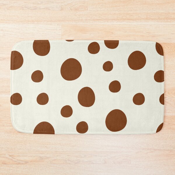 Item preview, Irregular polka dots pattern on cream color background designed and sold by Giree07.