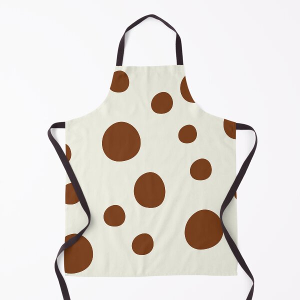 Item preview, Irregular polka dots pattern on cream color background designed and sold by Giree07.