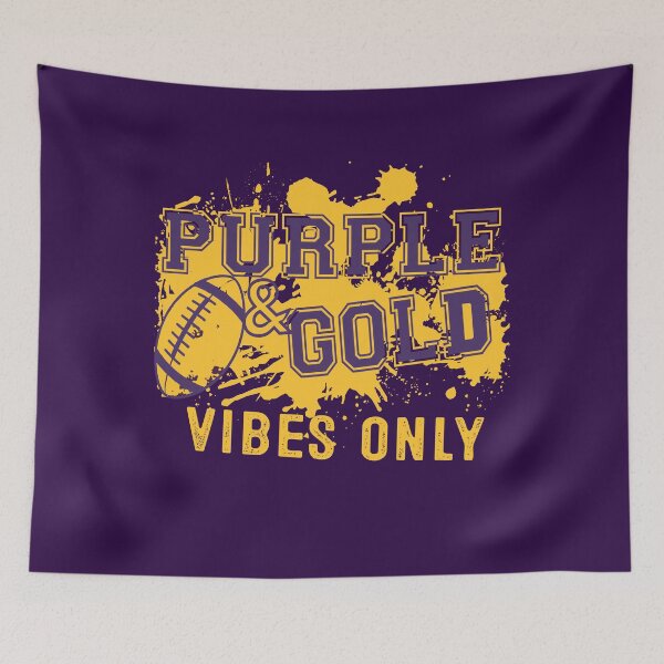 Item preview, Purple & Gold Game Day For High School Football Group Fans designed and sold by bucktundBr.