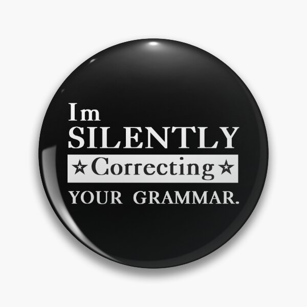 Item preview, I'm Silently Correcting Your Grammar Text  Retro For Grammar  Lovers designed and sold by Waleedabbasltd.
