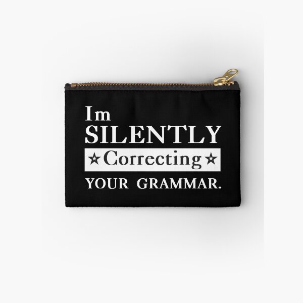 Item preview, I'm Silently Correcting Your Grammar Text  Retro For Grammar  Lovers designed and sold by Waleedabbasltd.