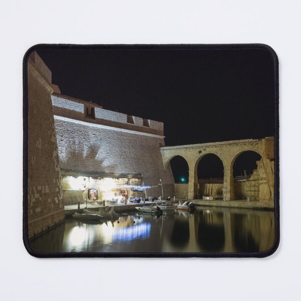 Item preview, Brilliantly lit Yachtie Lounge at Fort Saint Angelo in Vittoriosa Malta  designed and sold by Georgia Mizuleva.