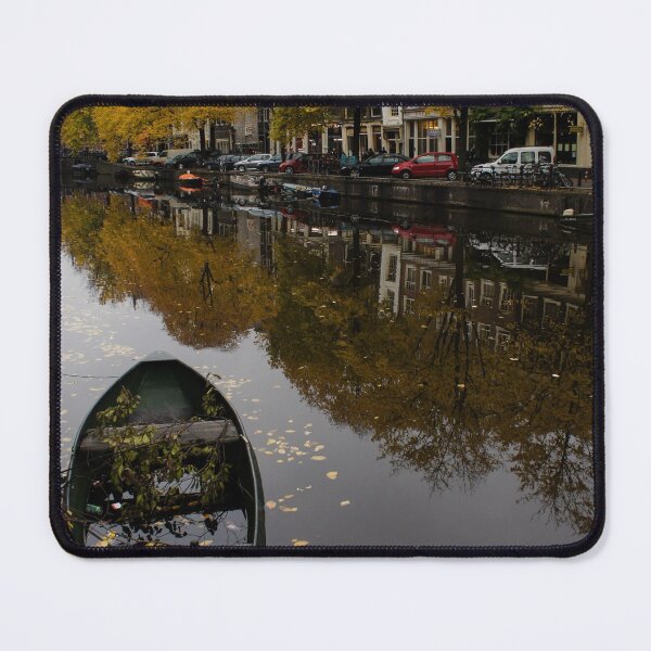 Item preview, Autumn in Amsterdam - the Abandoned Boat designed and sold by Georgia Mizuleva.