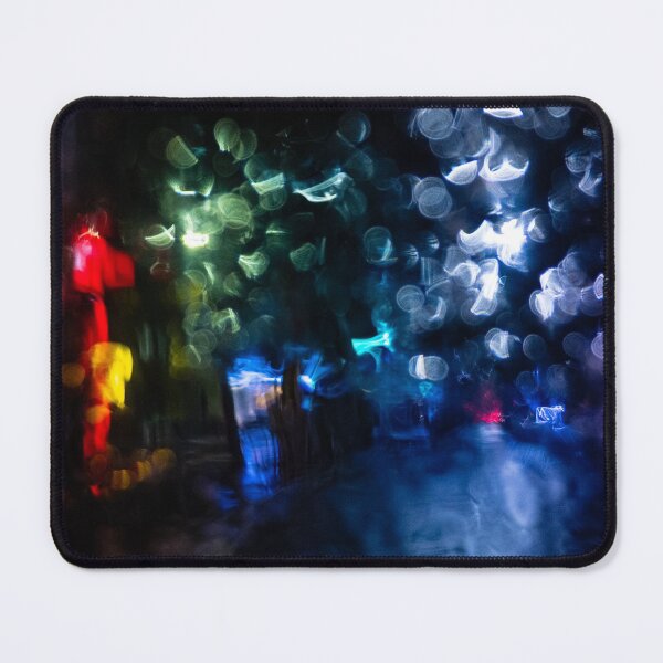 Item preview, Blurry city lights at night distorted through a rainy windscreen designed and sold by James-Cole.