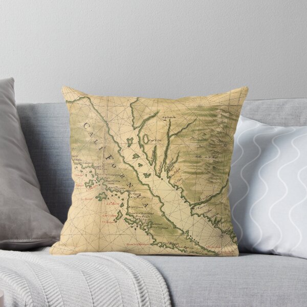 Item preview, Vintage Map of California (1650)  designed and sold by BravuraMedia.