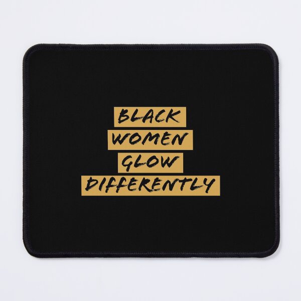 Item preview, black women glow differently designed and sold by Mariocii.