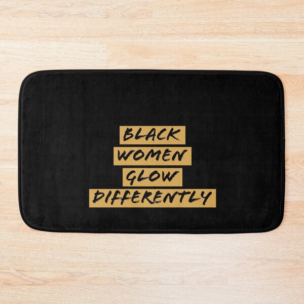 Item preview, black women glow differently designed and sold by Mariocii.