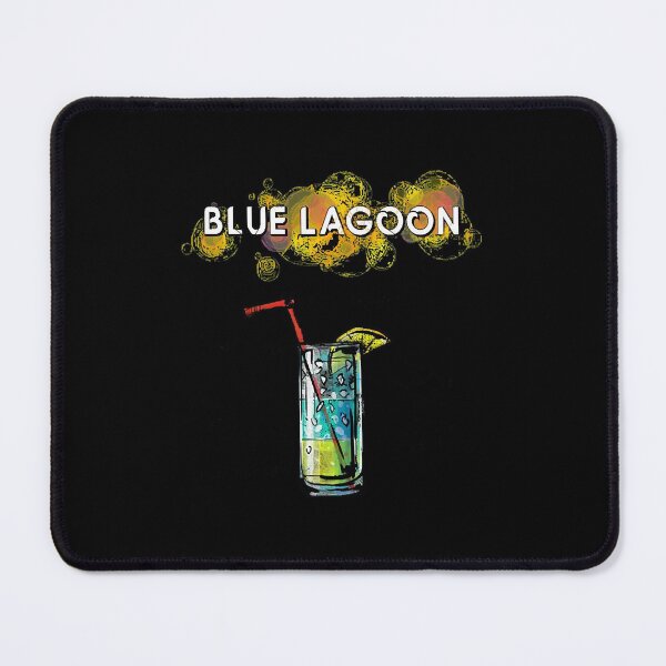 Item preview, BLUE LAGOON WATERCOLOR COCKTAIL  designed and sold by urneitorno.