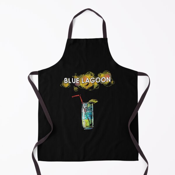 Item preview, BLUE LAGOON WATERCOLOR COCKTAIL designed and sold by urneitorno.