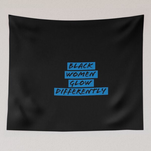 Item preview, black women glow differently designed and sold by Mariocii.