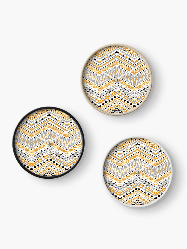 Thumbnail 3 of 4, Clock, New Theme Pattern designed and sold by SkipaInt.